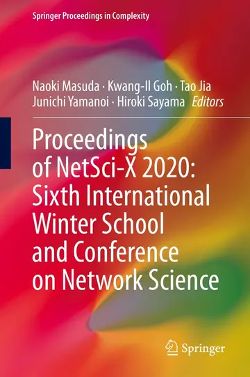 Cover of Proceedings of NetSci-X 2020