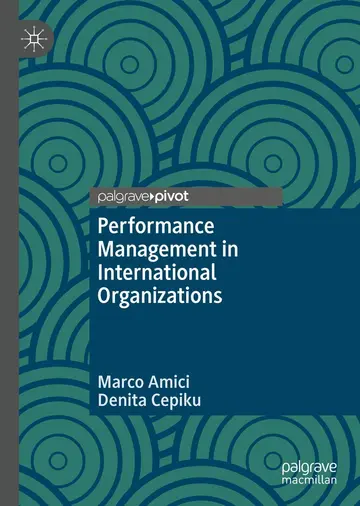 Cover of Performance Management in International Organizations