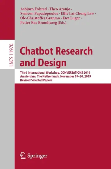 Cover of Chatbot Research and Design