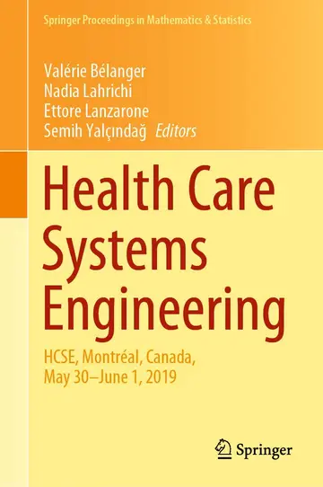 Cover of Health Care Systems Engineering