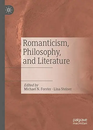 Cover of Romanticism, Philosophy, and Literature