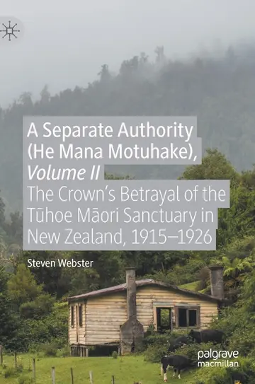 Cover of A Separate Authority (He Mana Motuhake), Volume II