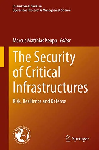 Cover of The Security of Critical Infrastructures