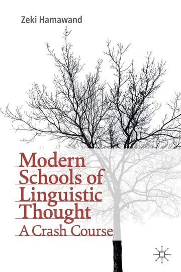 Cover of Modern Schools of Linguistic Thought
