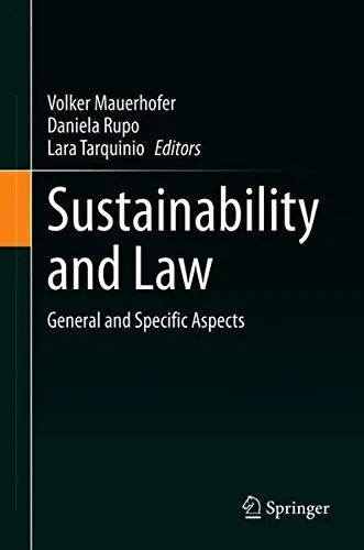 Cover of Sustainability and Law