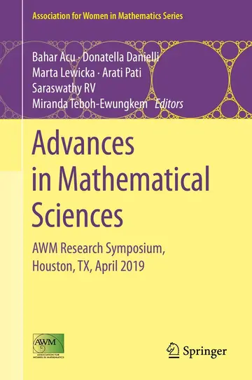 Cover of Advances in Mathematical Sciences Awm Research Symposium Houston Tx April 2019 (Hb 2020)