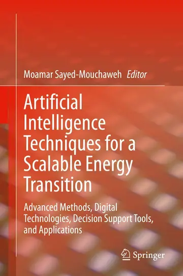 Cover of Artificial Intelligence Techniques for a Scalable Energy Transition