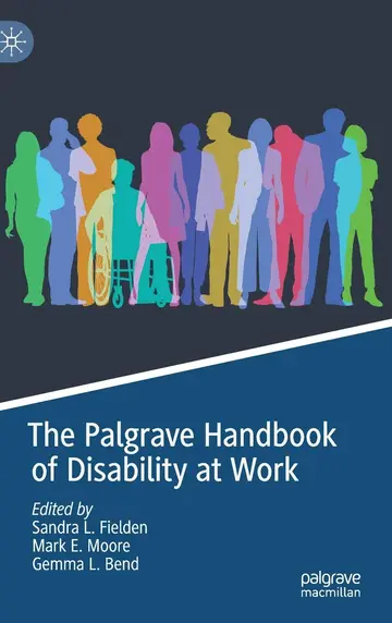 Cover of The Palgrave Handbook of Disability at Work