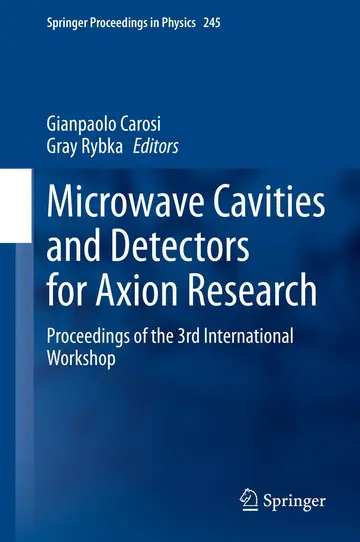 Cover of Microwave Cavities and Detectors for Axion Research