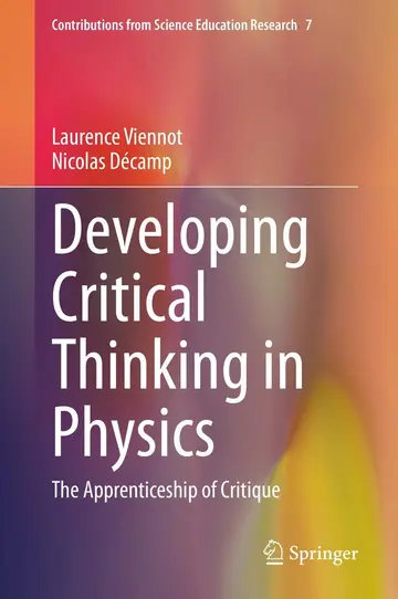 Cover of Developing Critical Thinking in Physics