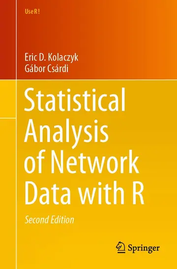 Cover of Statistical Analysis of Network Data with R