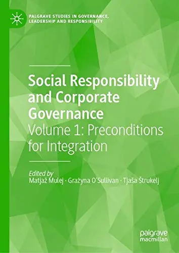 Cover of Social Responsibility and Corporate Governance