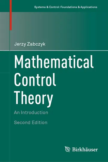 Cover of Mathematical Control Theory an Introduction 2Ed (Hb 2020)