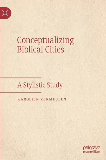Cover of Conceptualizing Biblical Cities