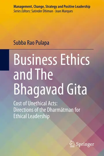Cover of Business Ethics and the Bhagavad Gita