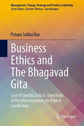 Cover of Business Ethics and the Bhagavad Gita