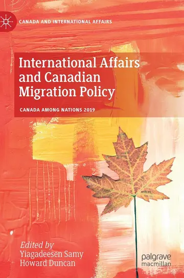 Cover of International Affairs and Canadian Migration Policy