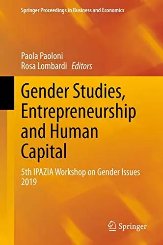 Cover of Gender Studies, Entrepreneurship and Human Capital