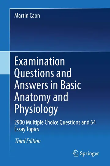 Cover of Examination Questions and Answers in Basic Anatomy and Physiology