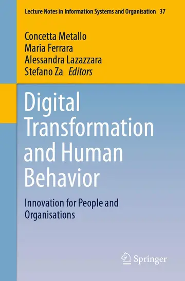 Cover of Digital Transformation and Human Behavior