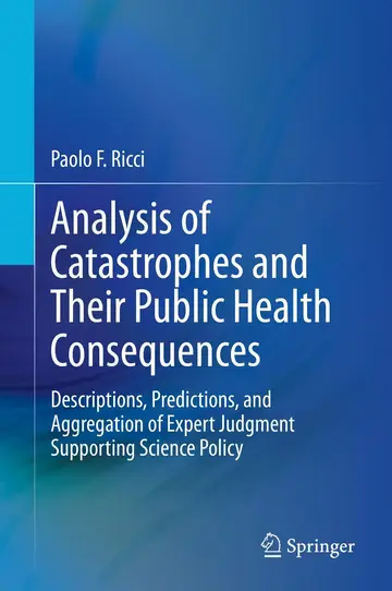 Cover of Analysis of Catastrophes and Their Public Health Consequences