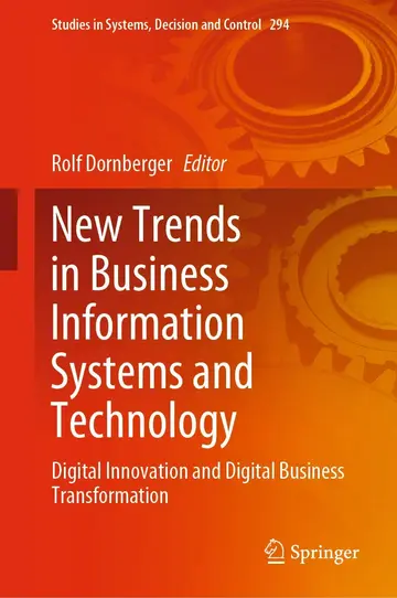 Cover of New Trends in Business Information Systems and Technology