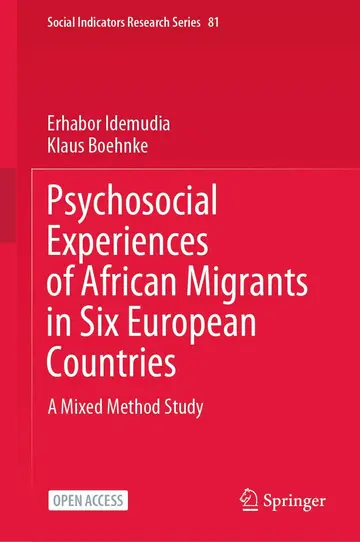 Cover of Psychosocial Experiences of African Migrants in Six European Countries