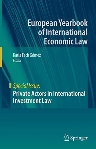 Cover of Private Actors in International Investment Law