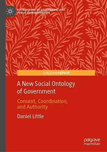 Cover of A New Social Ontology of Government