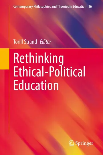 Cover of Rethinking Ethical-Political Education