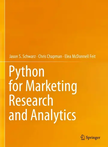 Cover of Python for Marketing Research and Analytics 1st ed