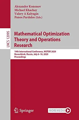 Cover of Mathematical Optimization Theory and Operations Research