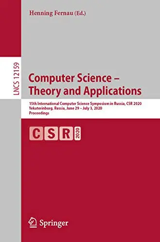 Cover of Computer Science – Theory and Applications