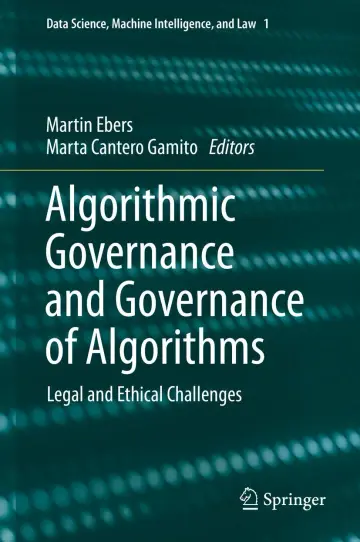 Cover of Algorithmic Governance and Governance of Algorithms