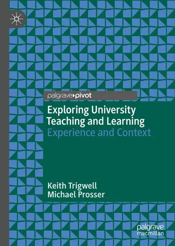 Cover of Exploring University Teaching and Learning