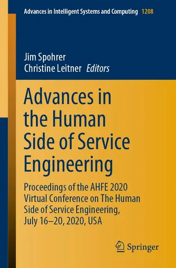 Cover of Advances in the Human Side of Service Engineering