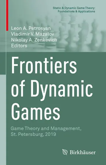 Cover of Frontiers of Dynamic Games
