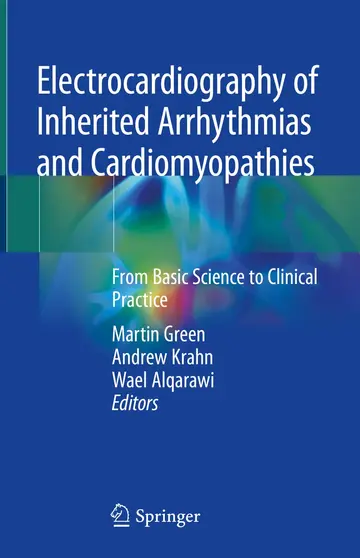 Cover of Electrocardiography of Inherited Arrhythmias and Cardiomyopathies from Basic Science to Clinical Practice