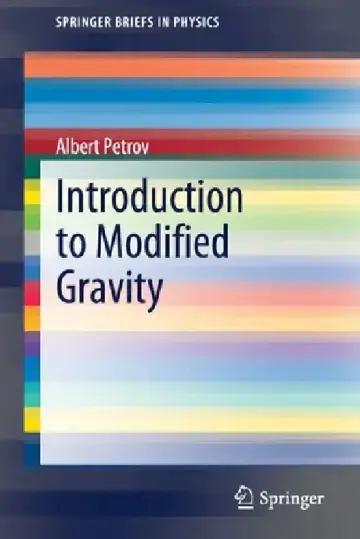 Cover of Introduction to Modified Gravity
