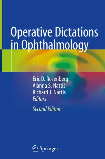 Cover of Operative Dictations in Ophthalmology