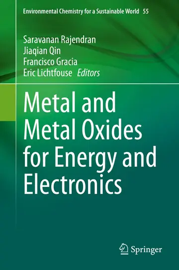 Cover of Metal and Metal Oxides for Energy and Electronics