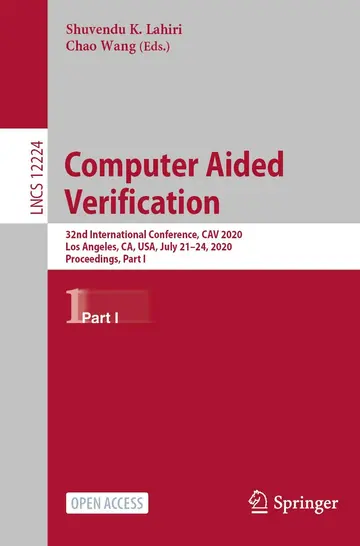 Cover of Computer Aided Verification