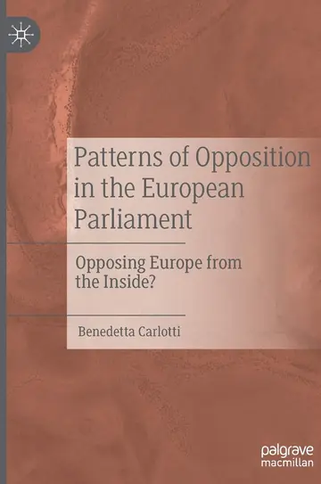 Cover of Patterns of Opposition in the European Parliament