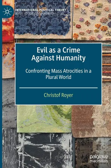 Cover of Evil as a Crime Against Humanity