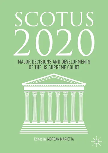 Cover of Scotus 2020