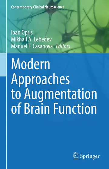 Cover of Modern Approaches to Augmentation of Brain Function
