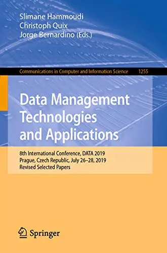 Cover of Data Management Technologies and Applications