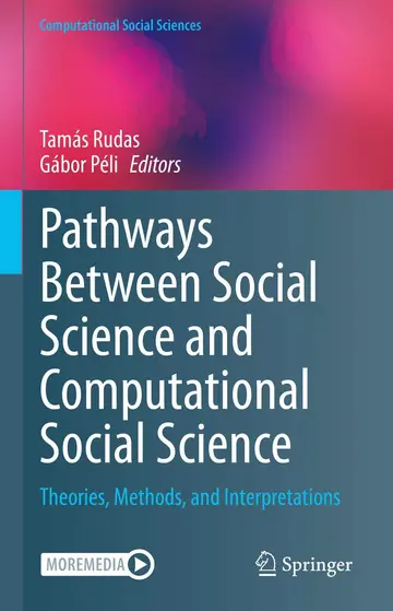 Cover of Pathways Between Social Science and Computational Social Science
