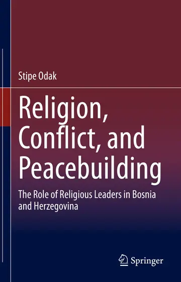 Cover of Religion, Conflict, and Peacebuilding