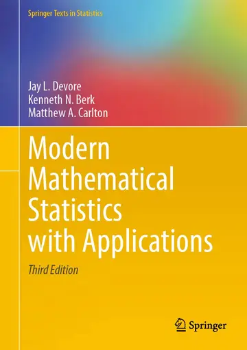 Cover of Modern Mathematical Statistics with Applications